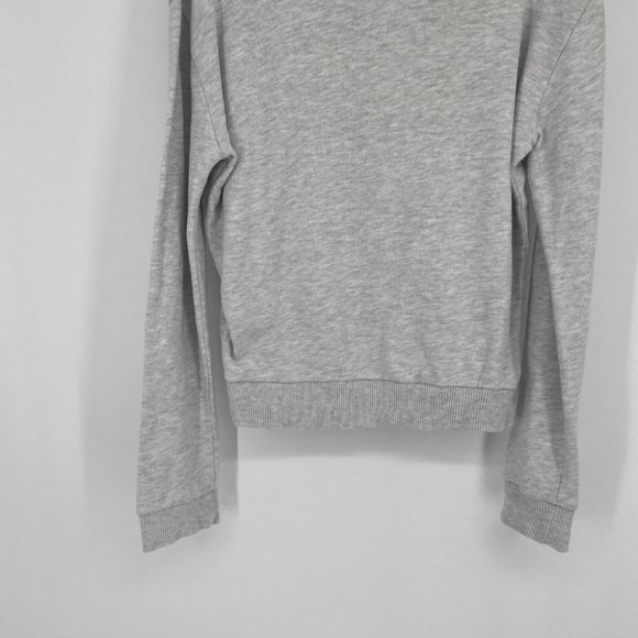 Ami Paris Alexandre Mattiusi Smiley patch crewneck pullover medium Heather grey - Picture 14 of 16